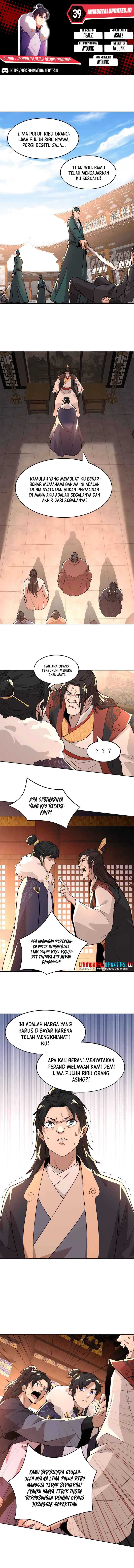 If I Don’t Die, I’ll Be Invincible Chapter 39 Gambar 1