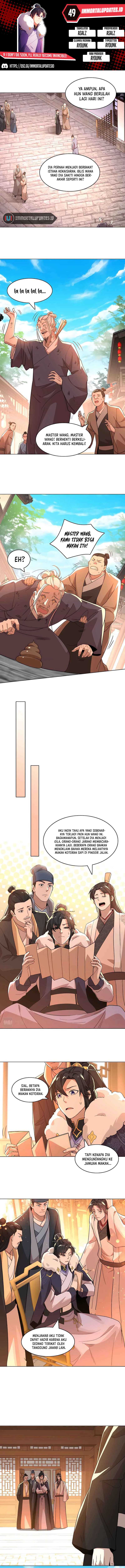 If I Don’t Die, I’ll Be Invincible Chapter 49 Gambar 1