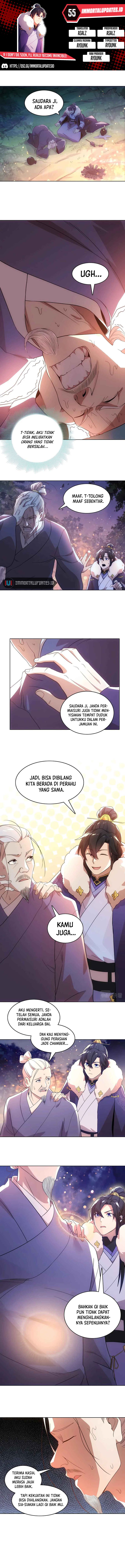 If I Don’t Die, I’ll Be Invincible Chapter 55 Gambar 1