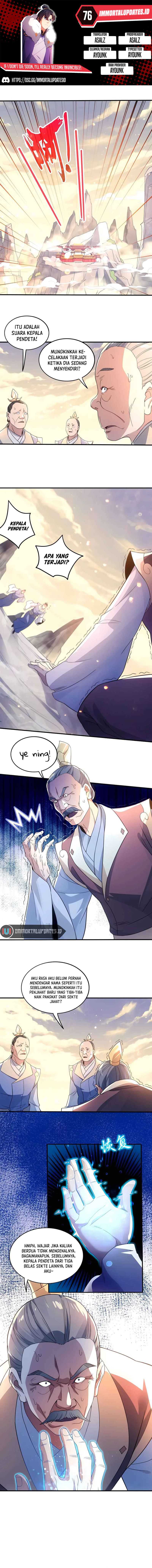 If I Don’t Die, I’ll Be Invincible Chapter 76 Gambar 1