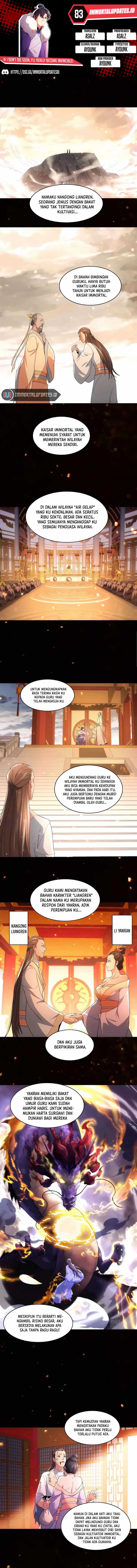 If I Don’t Die, I’ll Be Invincible Chapter 83 Gambar 1