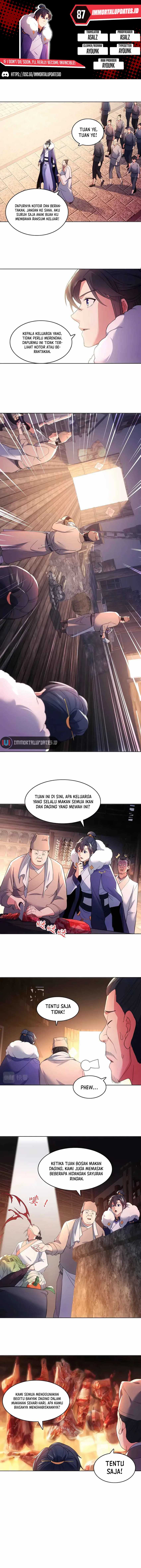 If I Don’t Die, I’ll Be Invincible Chapter 87 Gambar 1