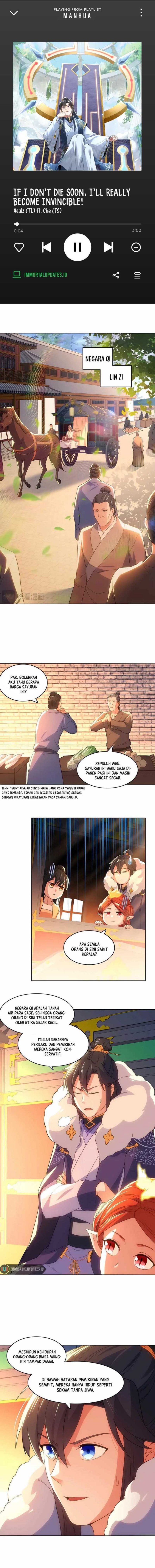 If I Don’t Die, I’ll Be Invincible Chapter 109 Gambar 1