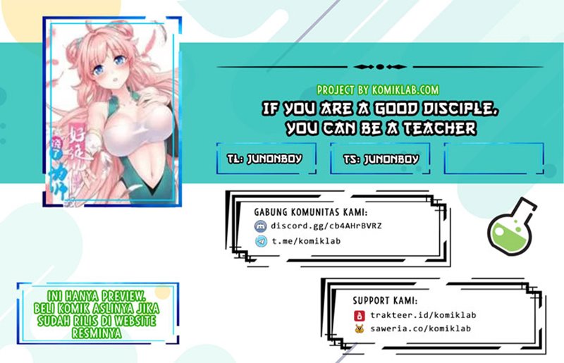 If You Are a Good Disciple, You Can Be a Teacher Chapter 06 Gambar 1