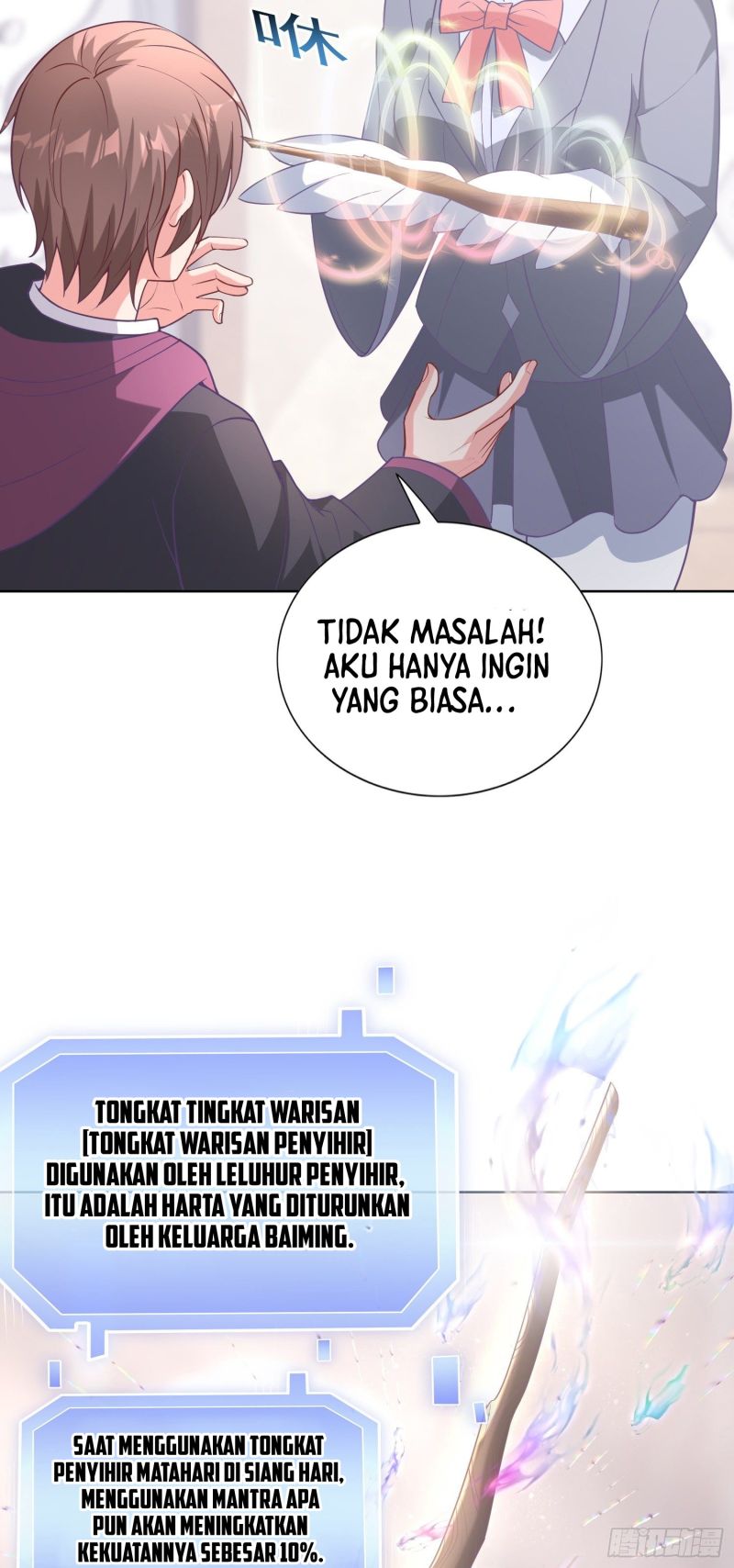 If I Hit It With My Staff, You May Die Chapter 06 Gambar 48