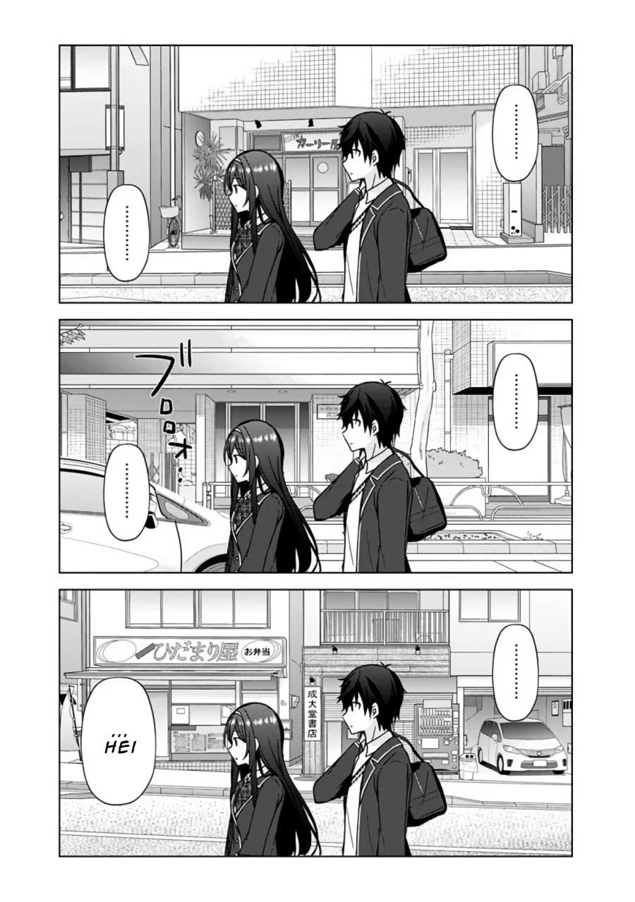 Iinazuke ga Dekita to Omottara, Sono Iinazuke ga Gakkou de Yuumei na “Akuyaku Reijou” Dattan dakedo, Dou Sureba Ii? Chapter 02.1 Gambar 10