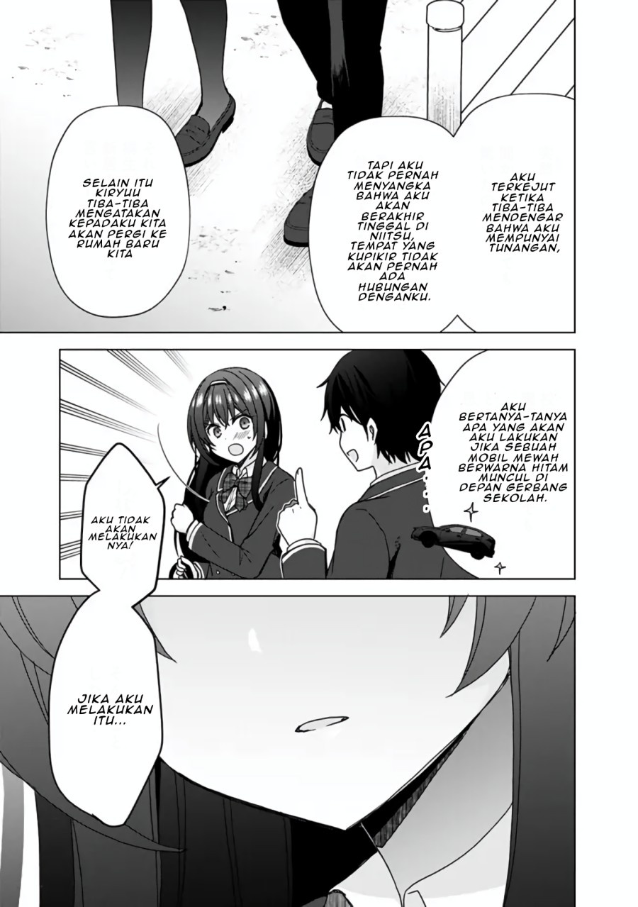 Iinazuke ga Dekita to Omottara, Sono Iinazuke ga Gakkou de Yuumei na “Akuyaku Reijou” Dattan dakedo, Dou Sureba Ii? Chapter 02.1 Gambar 12