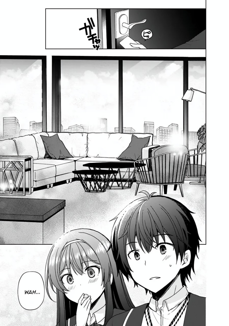 Iinazuke ga Dekita to Omottara, Sono Iinazuke ga Gakkou de Yuumei na “Akuyaku Reijou” Dattan dakedo, Dou Sureba Ii? Chapter 03.1 Gambar 6