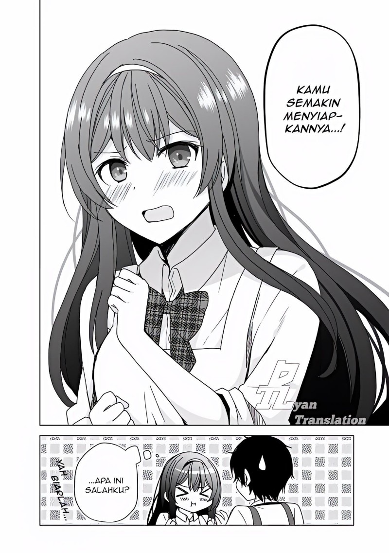 Iinazuke ga Dekita to Omottara, Sono Iinazuke ga Gakkou de Yuumei na “Akuyaku Reijou” Dattan dakedo, Dou Sureba Ii? Chapter 03.2 Gambar 4