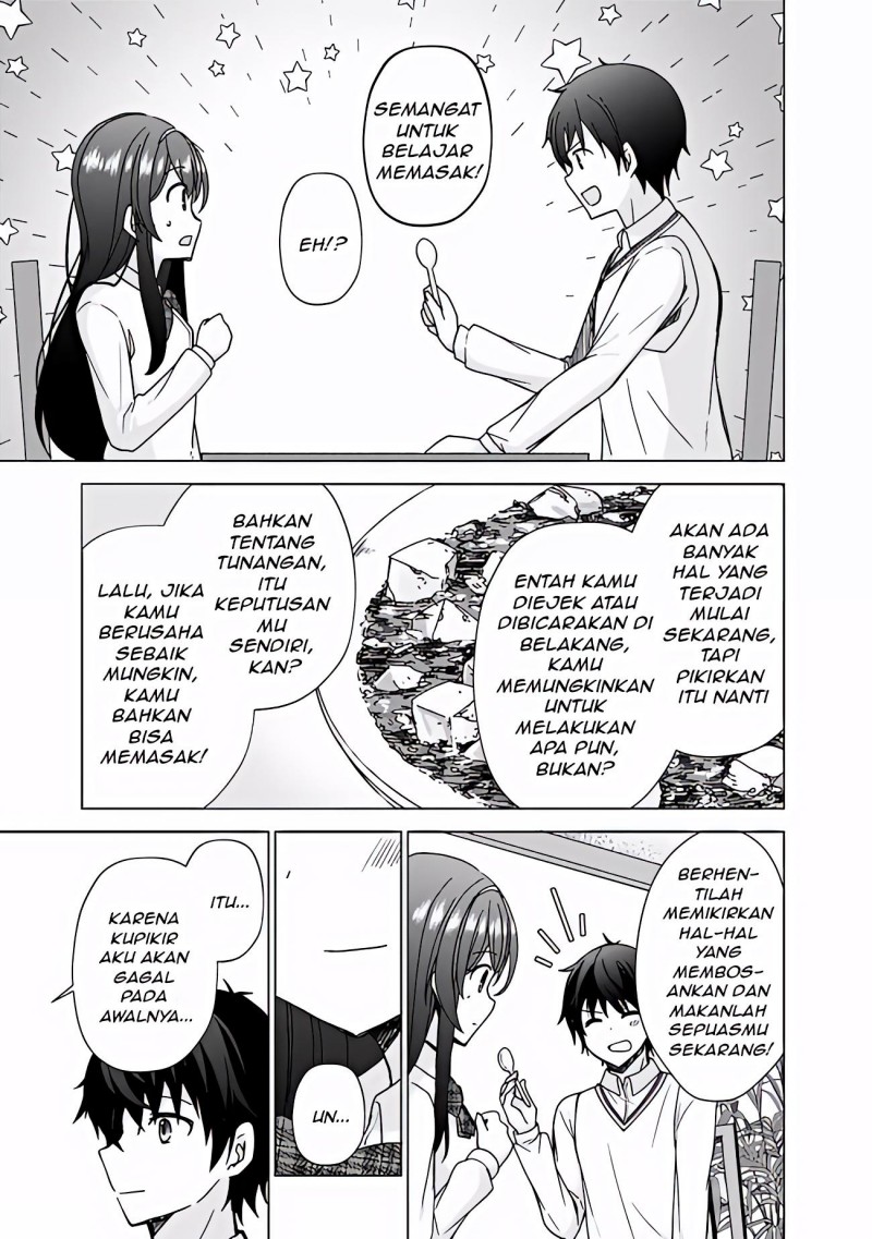 Iinazuke ga Dekita to Omottara, Sono Iinazuke ga Gakkou de Yuumei na “Akuyaku Reijou” Dattan dakedo, Dou Sureba Ii? Chapter 03.2 Gambar 11