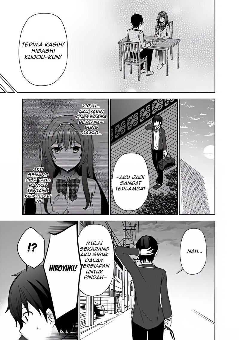 Iinazuke ga Dekita to Omottara, Sono Iinazuke ga Gakkou de Yuumei na “Akuyaku Reijou” Dattan dakedo, Dou Sureba Ii? Chapter 03.2 Gambar 13