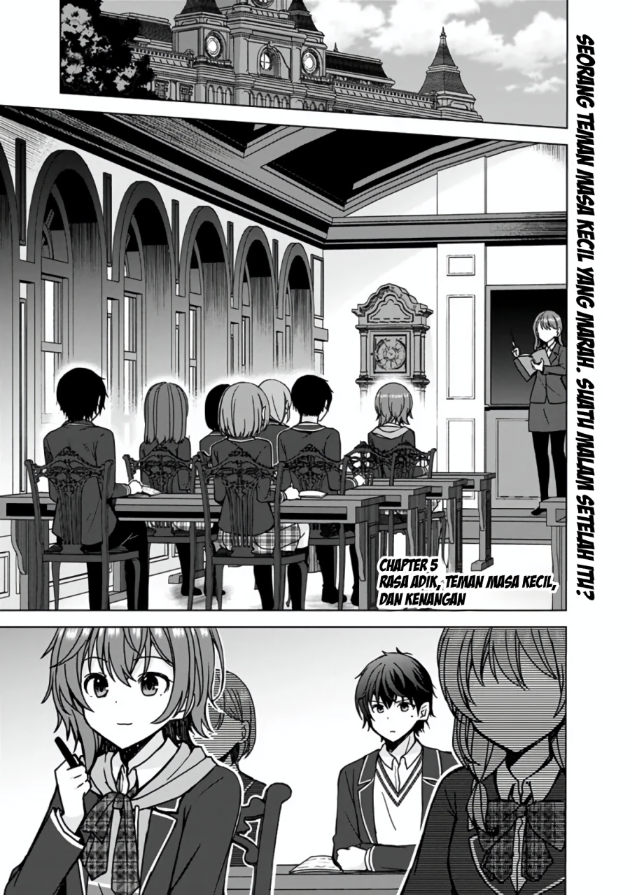 Iinazuke ga Dekita to Omottara, Sono Iinazuke ga Gakkou de Yuumei na “Akuyaku Reijou” Dattan dakedo, Dou Sureba Ii? Chapter 05 Gambar 2