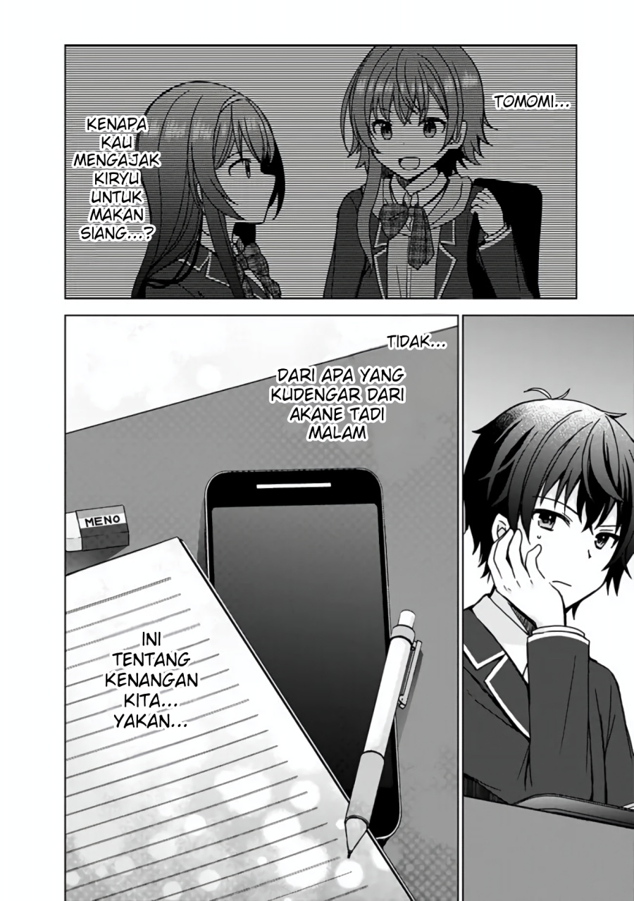 Iinazuke ga Dekita to Omottara, Sono Iinazuke ga Gakkou de Yuumei na “Akuyaku Reijou” Dattan dakedo, Dou Sureba Ii? Chapter 05 Gambar 3