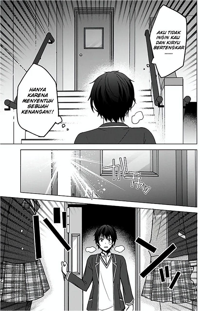 Iinazuke ga Dekita to Omottara, Sono Iinazuke ga Gakkou de Yuumei na “Akuyaku Reijou” Dattan dakedo, Dou Sureba Ii? Chapter 05 Gambar 18