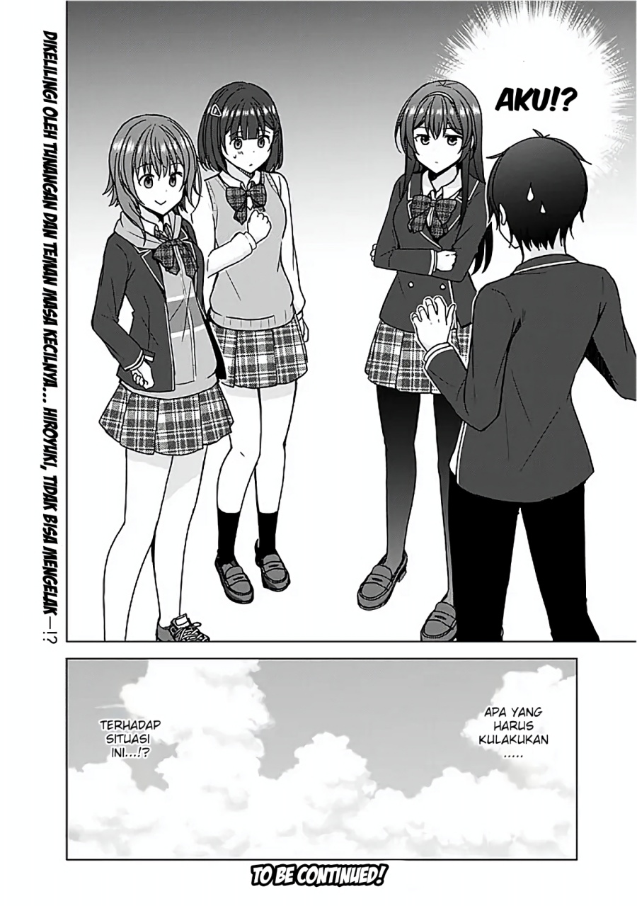 Iinazuke ga Dekita to Omottara, Sono Iinazuke ga Gakkou de Yuumei na “Akuyaku Reijou” Dattan dakedo, Dou Sureba Ii? Chapter 05 Gambar 24