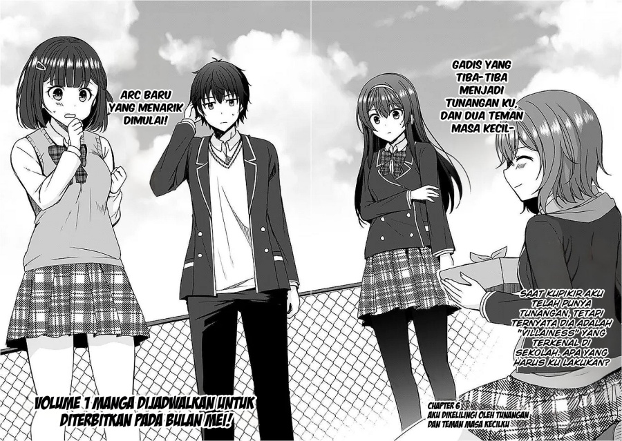 Iinazuke ga Dekita to Omottara, Sono Iinazuke ga Gakkou de Yuumei na “Akuyaku Reijou” Dattan dakedo, Dou Sureba Ii? Chapter 06 Gambar 3