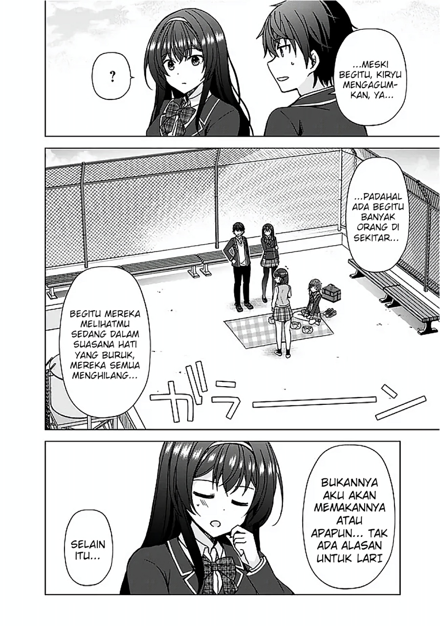 Iinazuke ga Dekita to Omottara, Sono Iinazuke ga Gakkou de Yuumei na “Akuyaku Reijou” Dattan dakedo, Dou Sureba Ii? Chapter 06 Gambar 4