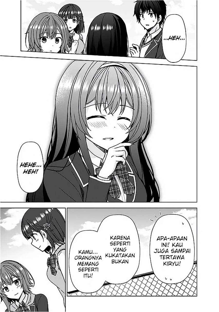 Iinazuke ga Dekita to Omottara, Sono Iinazuke ga Gakkou de Yuumei na “Akuyaku Reijou” Dattan dakedo, Dou Sureba Ii? Chapter 06 Gambar 11