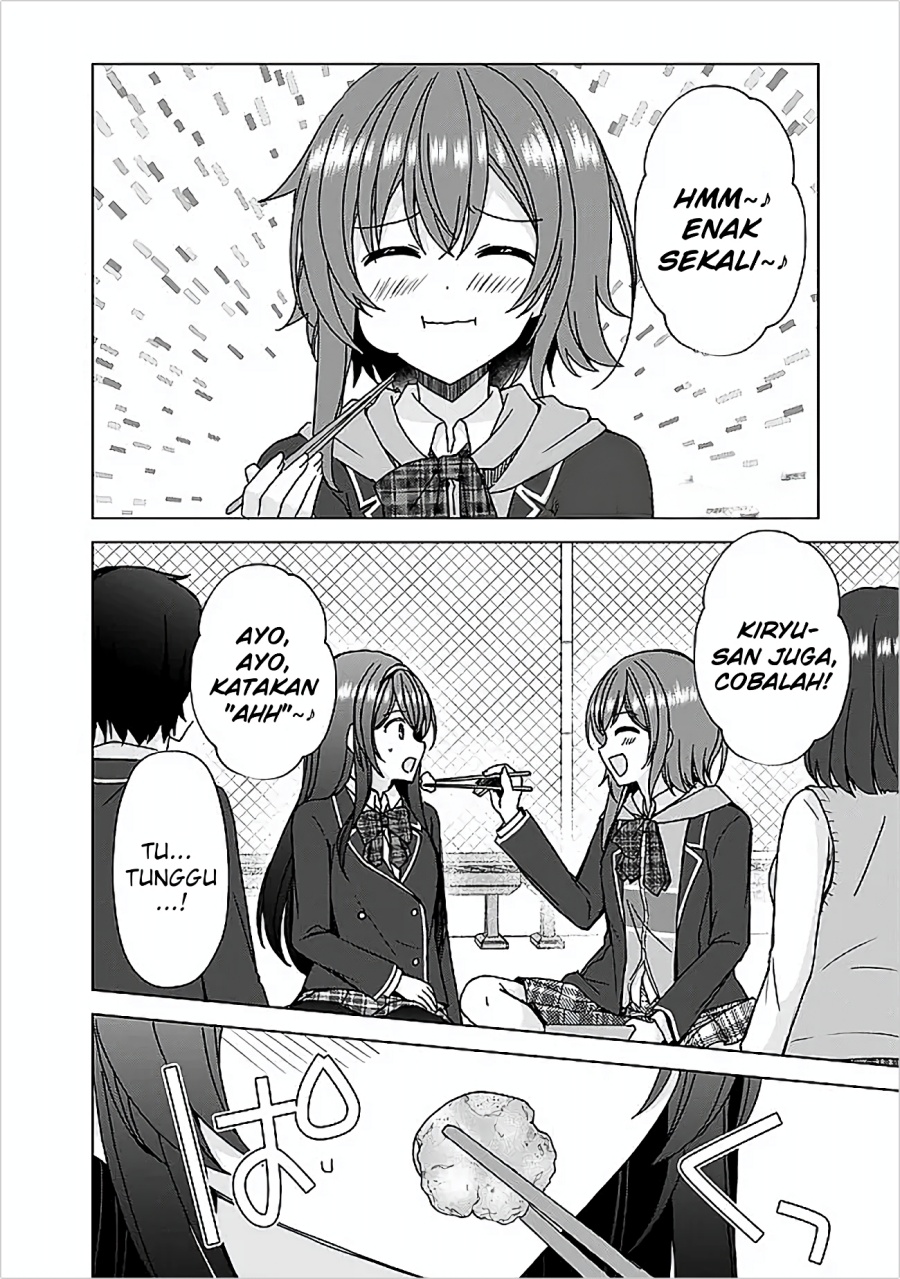 Iinazuke ga Dekita to Omottara, Sono Iinazuke ga Gakkou de Yuumei na “Akuyaku Reijou” Dattan dakedo, Dou Sureba Ii? Chapter 06 Gambar 14