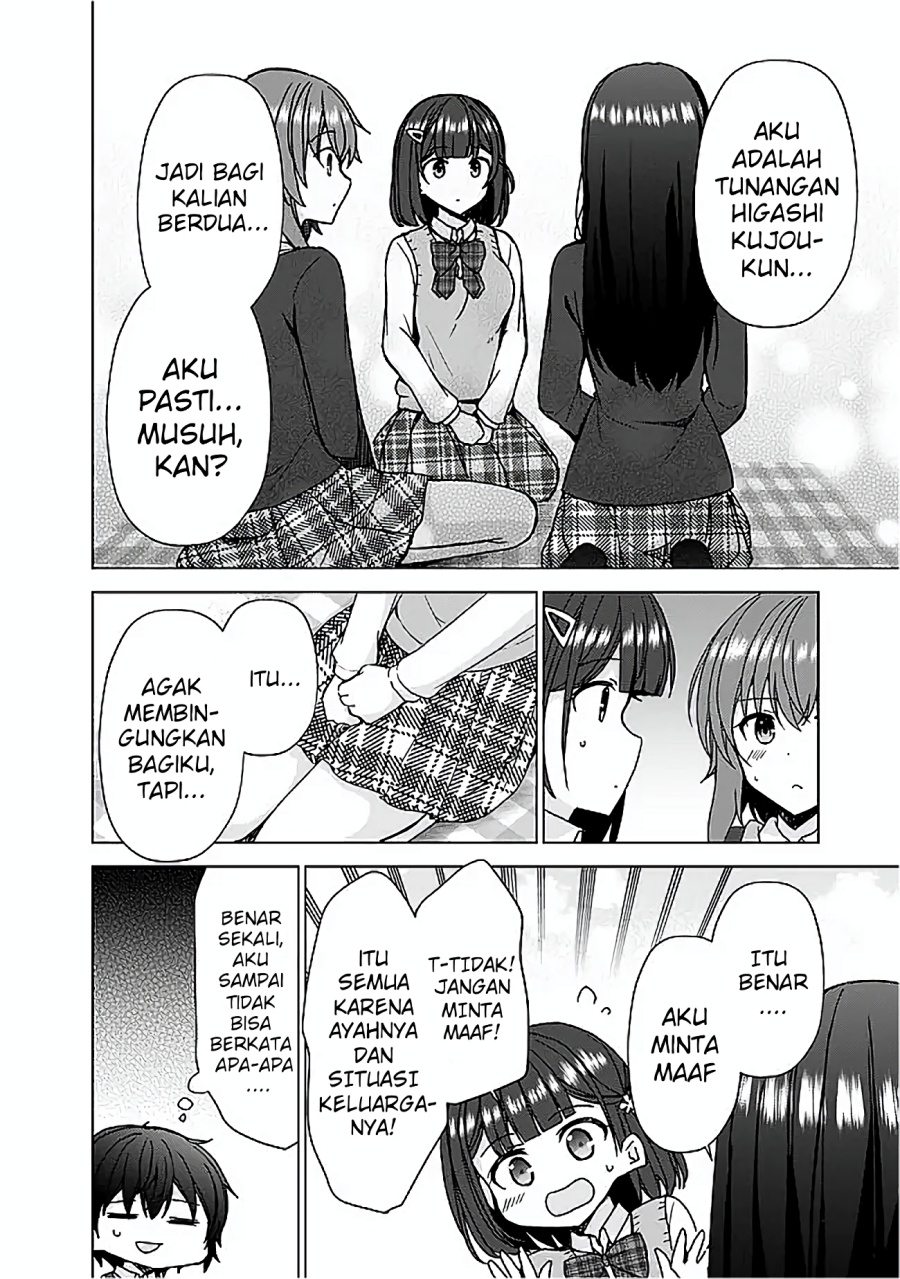 Iinazuke ga Dekita to Omottara, Sono Iinazuke ga Gakkou de Yuumei na “Akuyaku Reijou” Dattan dakedo, Dou Sureba Ii? Chapter 06 Gambar 18