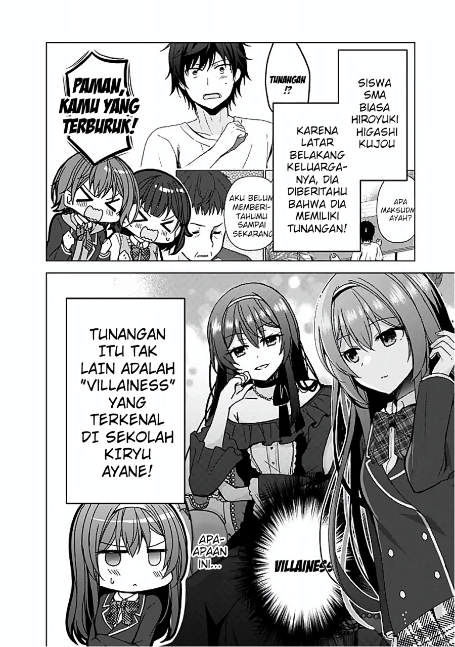 Iinazuke ga Dekita to Omottara, Sono Iinazuke ga Gakkou de Yuumei na “Akuyaku Reijou” Dattan dakedo, Dou Sureba Ii? Chapter 06 Gambar 30