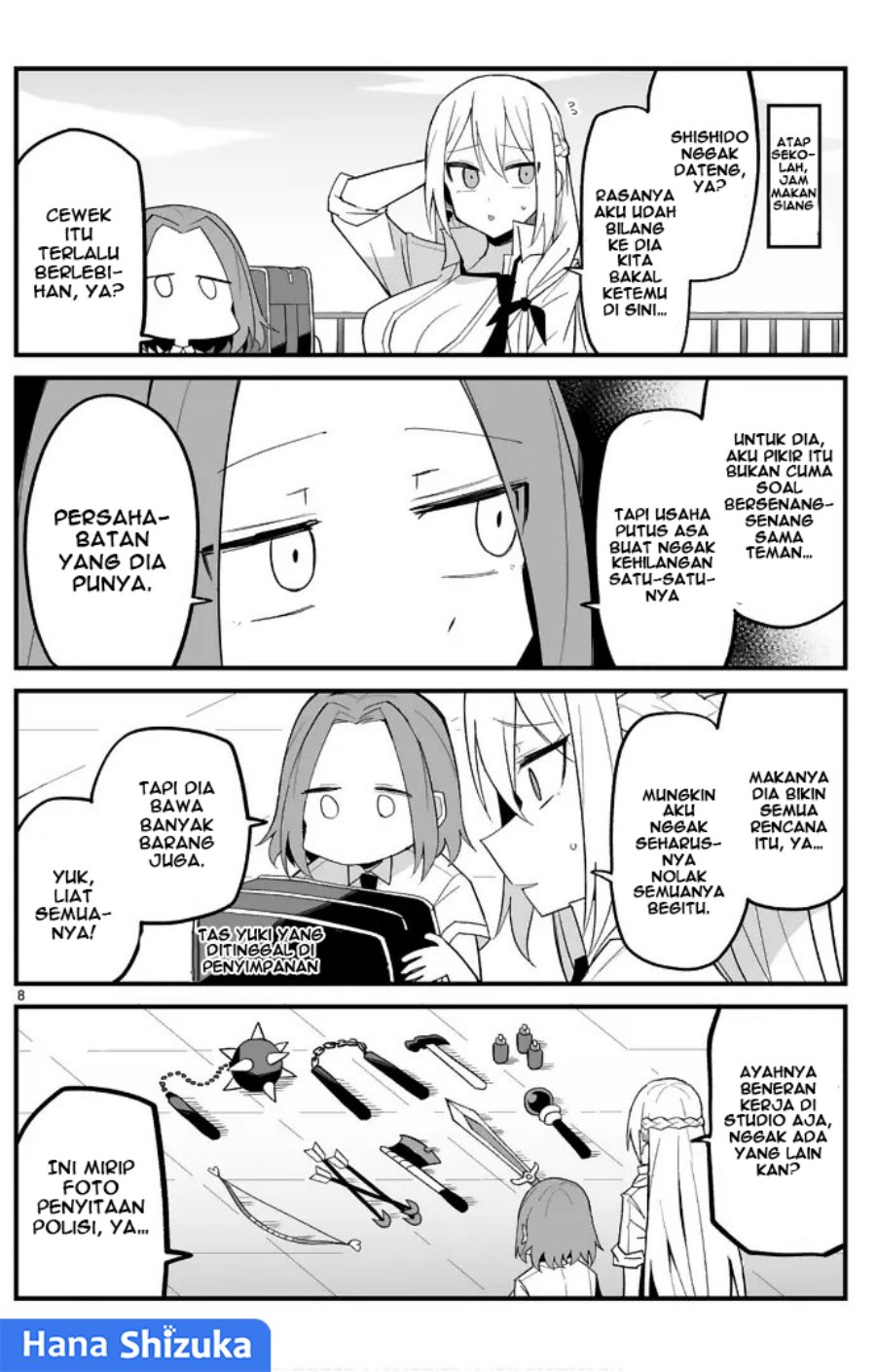 Iinchou Desu ga Furyou ni Naru Hodo Koi Shitemasu! Chapter 08 Gambar 9