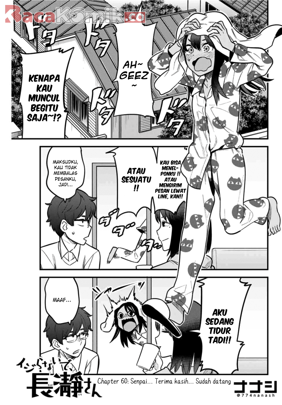 Ijiranaide, Nagatoro-san Chapter 60 Gambar 1