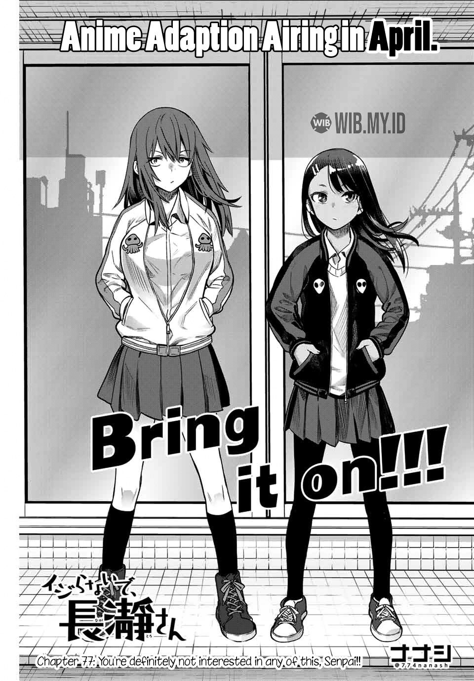 Ijiranaide, Nagatoro-san Chapter 77 Gambar 2