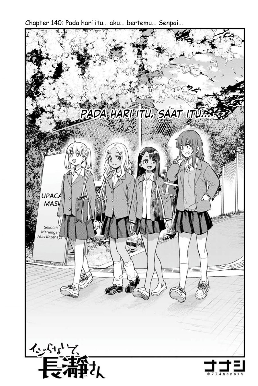 Ijiranaide, Nagatoro-san Chapter 140 Gambar 2