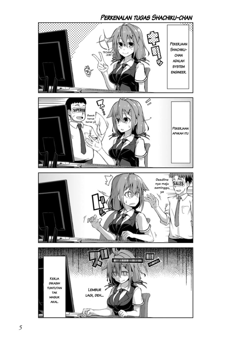 Ikinokore! Shachiku-chan Chapter 01 Gambar 8