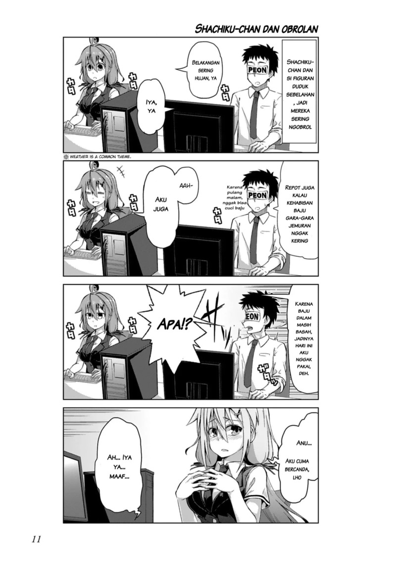 Ikinokore! Shachiku-chan Chapter 01 Gambar 14