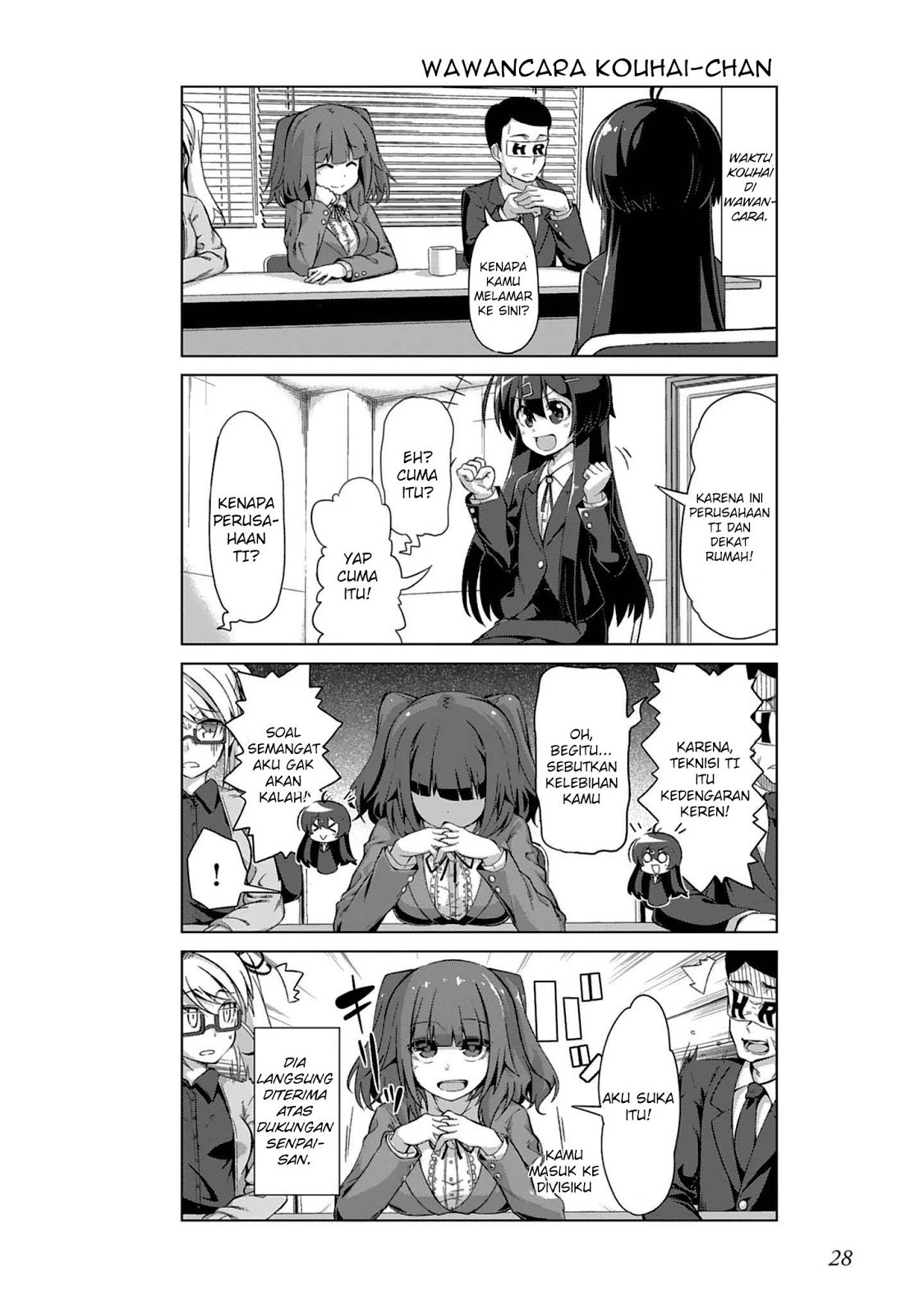 Ikinokore! Shachiku-chan Chapter 03 Gambar 7