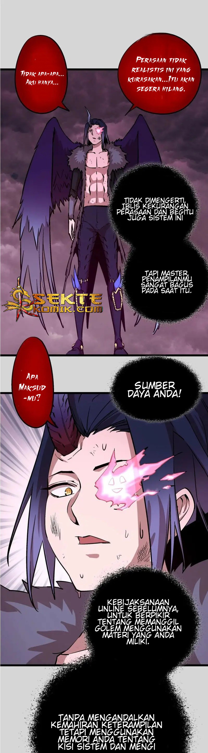 I’m Not The Overlord Chapter 04 Gambar 7
