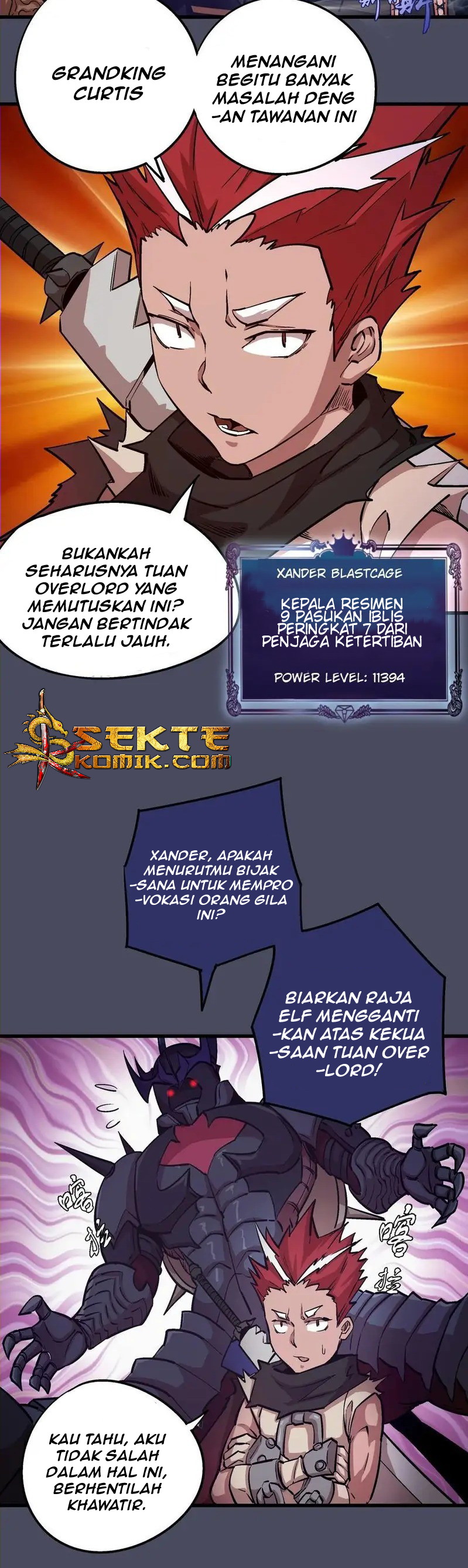 I’m Not The Overlord Chapter 04 Gambar 27