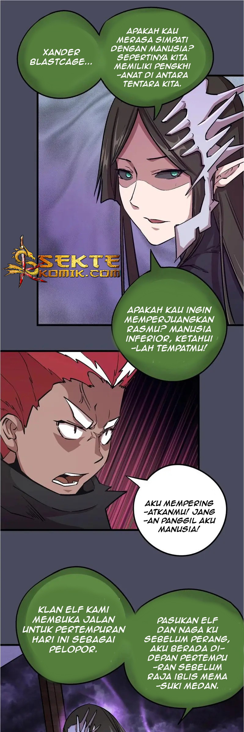 I’m Not The Overlord Chapter 04 Gambar 28