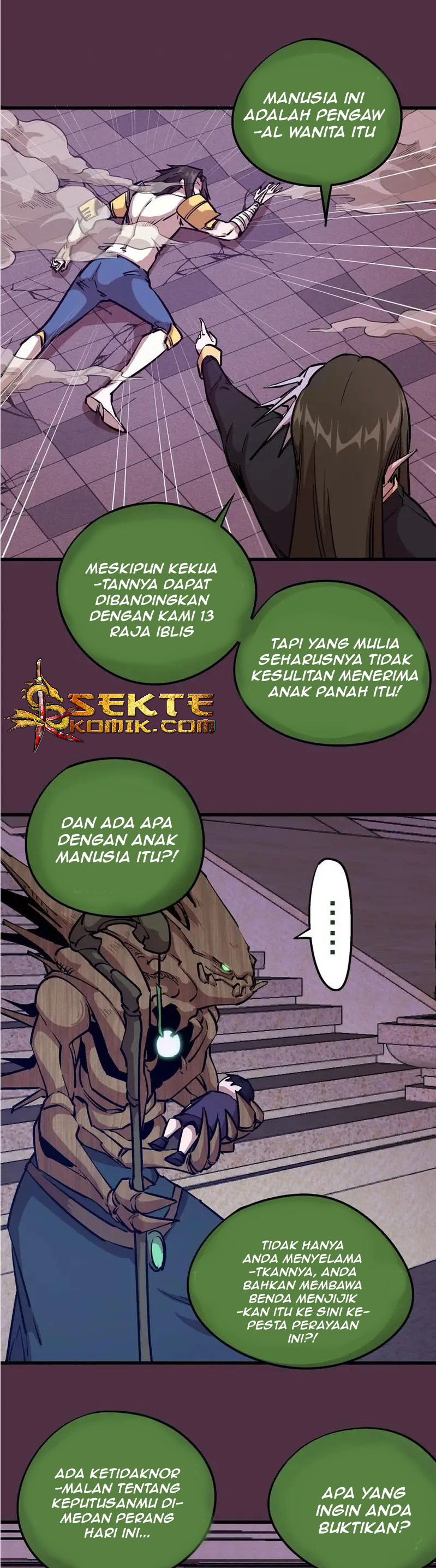 I’m Not The Overlord Chapter 05 Gambar 42