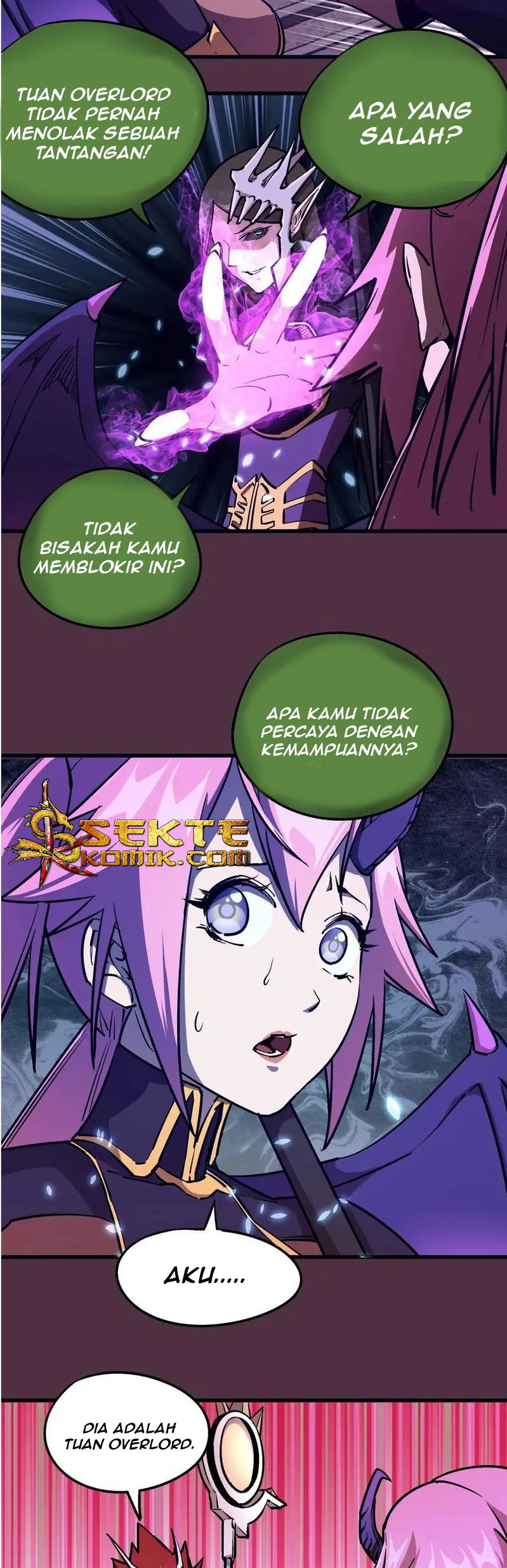 I’m Not The Overlord Chapter 05 Gambar 48