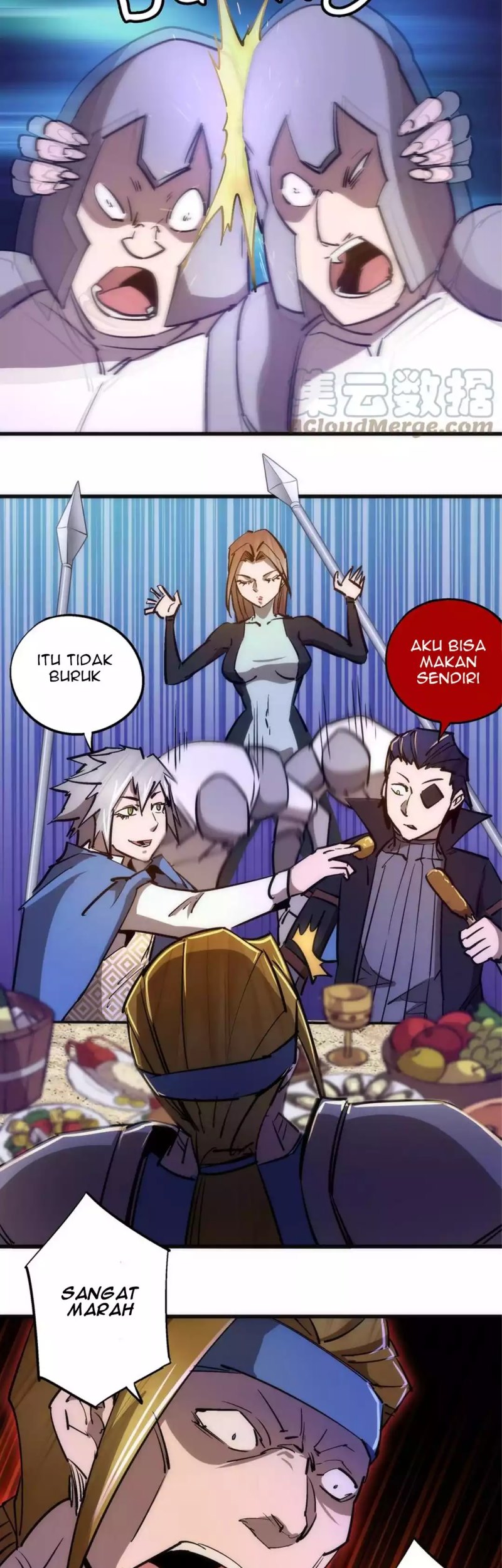 I’m Not The Overlord Chapter 90 Gambar 38