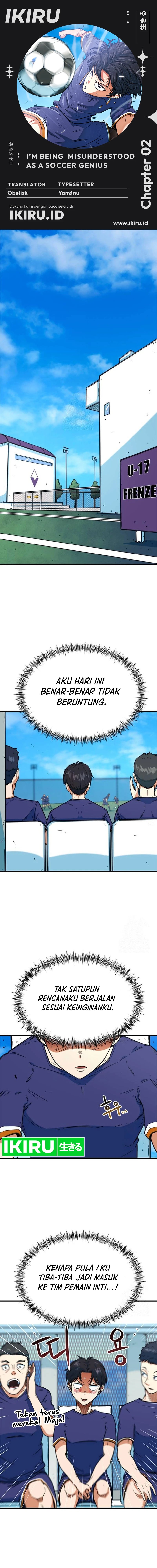 I’m Being Misunderstood as a Soccer Genius Chapter 02 Gambar 1