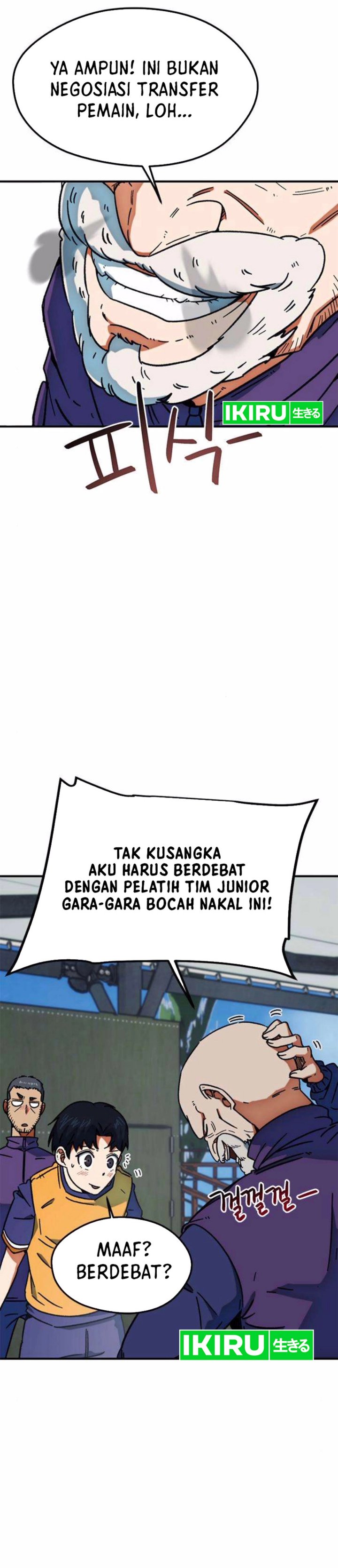 I’m Being Misunderstood as a Soccer Genius Chapter 28 Gambar 34