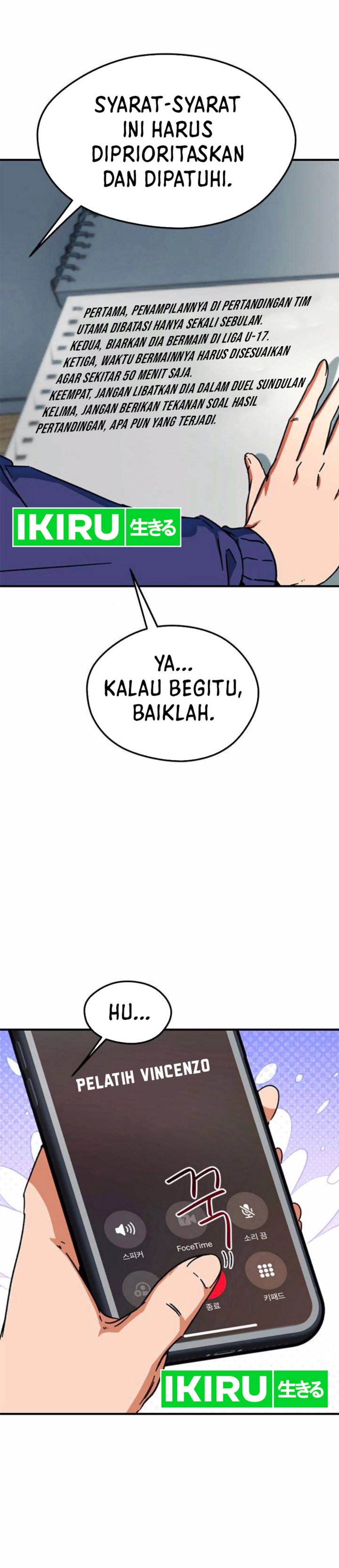I’m Being Misunderstood as a Soccer Genius Chapter 28 Gambar 49