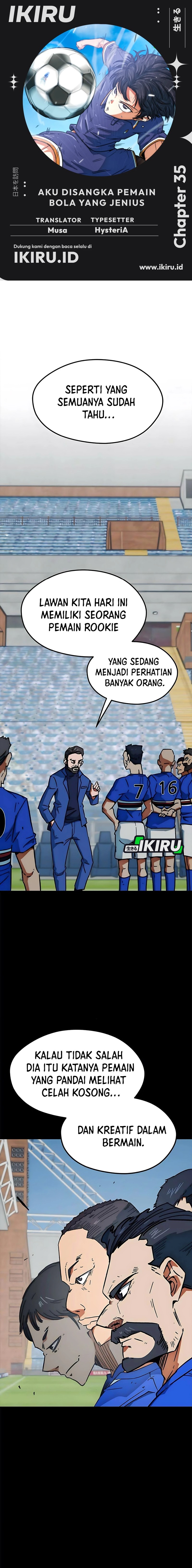 I’m Being Misunderstood as a Soccer Genius Chapter 35 Gambar 1