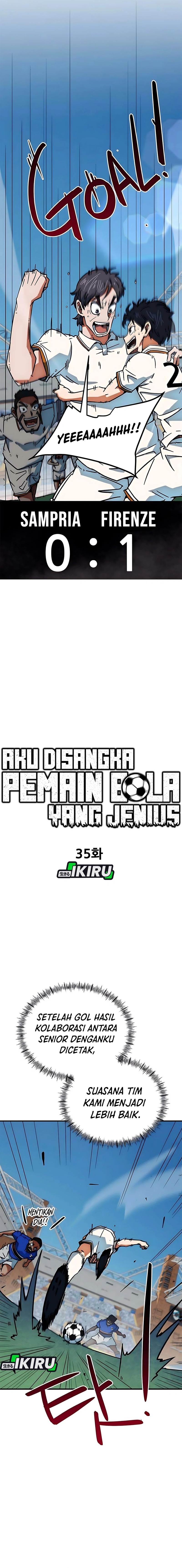 I’m Being Misunderstood as a Soccer Genius Chapter 35 Gambar 15