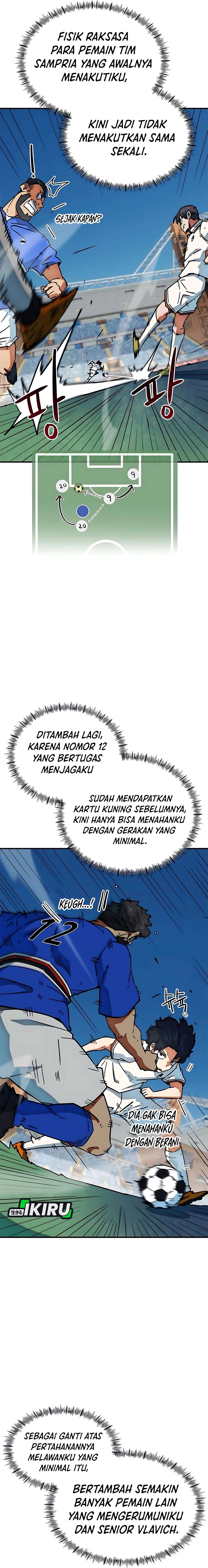 I’m Being Misunderstood as a Soccer Genius Chapter 35 Gambar 17