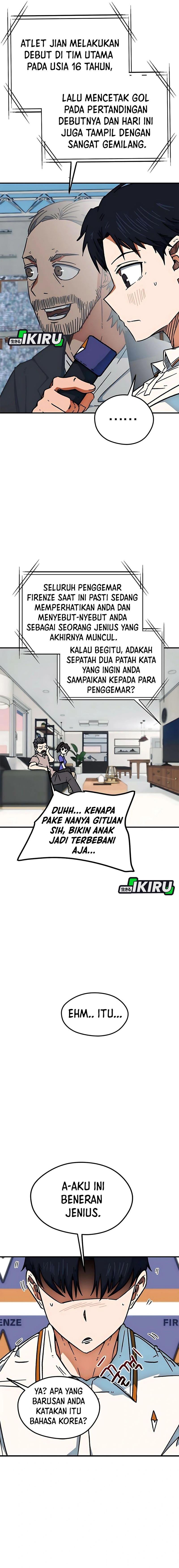 I’m Being Misunderstood as a Soccer Genius Chapter 35 Gambar 26