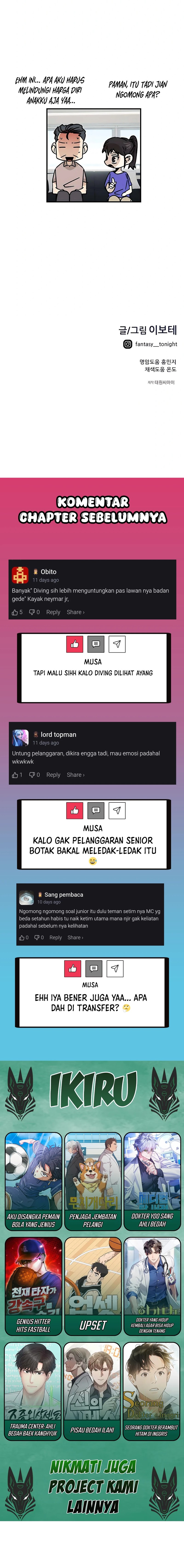 I’m Being Misunderstood as a Soccer Genius Chapter 35 Gambar 30