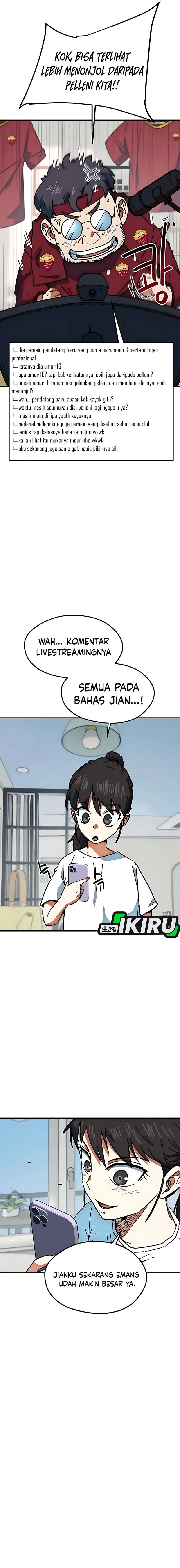 I’m Being Misunderstood as a Soccer Genius Chapter 38 Gambar 4