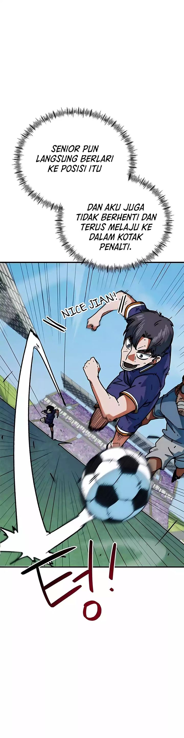 I’m Being Misunderstood as a Soccer Genius Chapter 40 Gambar 18