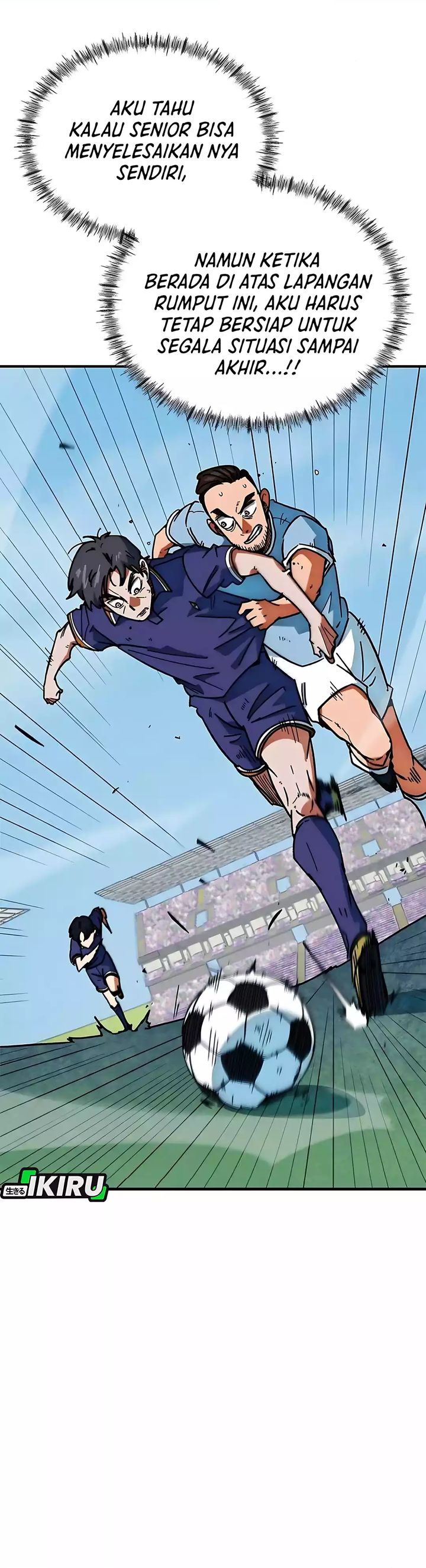 I’m Being Misunderstood as a Soccer Genius Chapter 40 Gambar 20