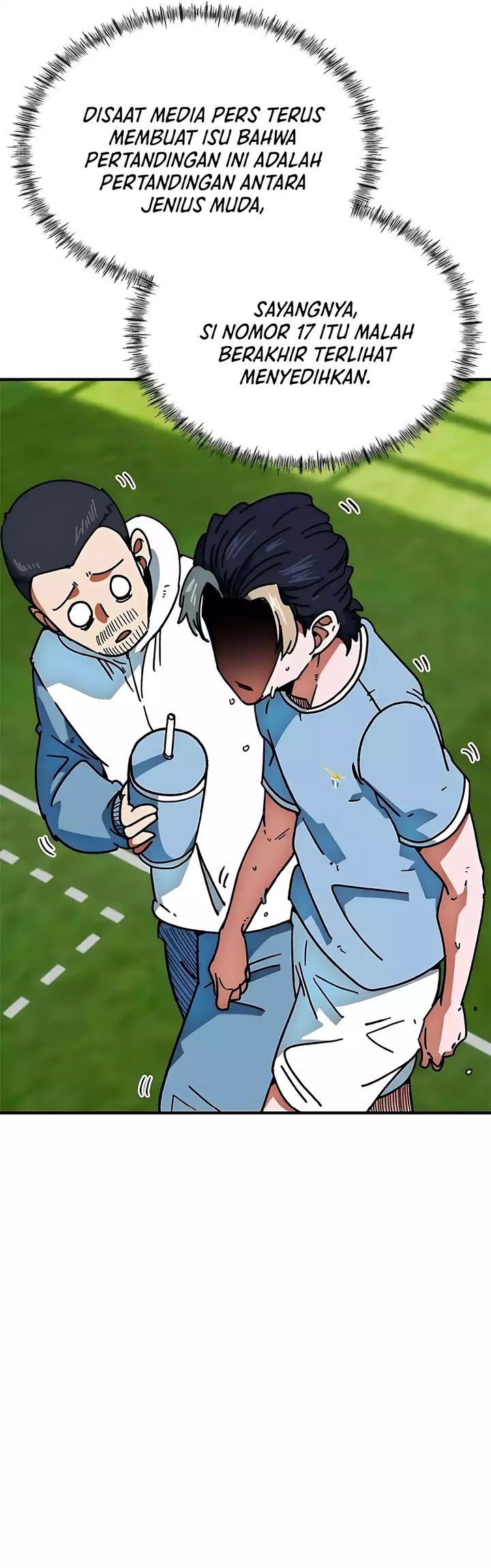 I’m Being Misunderstood as a Soccer Genius Chapter 40 Gambar 33